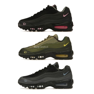 Nike Air Max 95 SP Corteiz Pink Beam FB2709-001 Gutta Green FB2709-300