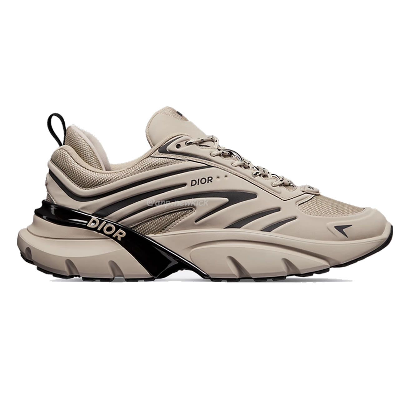 DIOR B44 Blade Sneaker Black Technical Mesh and Black Technical Fabric 3SN306ZZY_H981