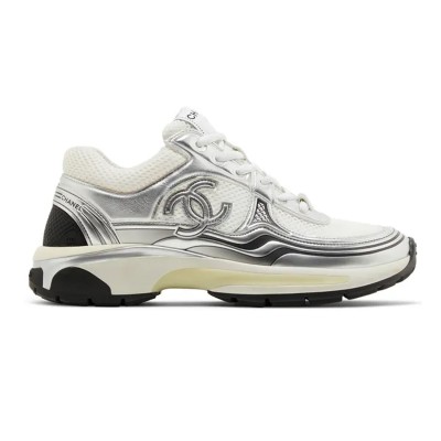 Chanel CC Runner Silver Laminate G39792-Y56368-K5451