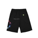 GIVENCHY Logo Colorful Printed Logo Capris