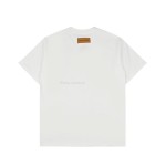 Louis Vuitton Geometric curve neon printed short sleeved T-shirt