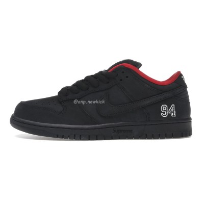 Nike SB Dunk Low Supreme 94 Black HQ8487-001