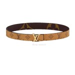 Louis Vuitton Reversible Belt LV Iconic Monogram Giant Reverse 30 MM Brown M0149U