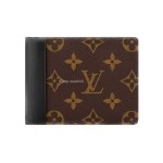 Louis Vuitton Wallet Monogram Multiple Brown Black M69408