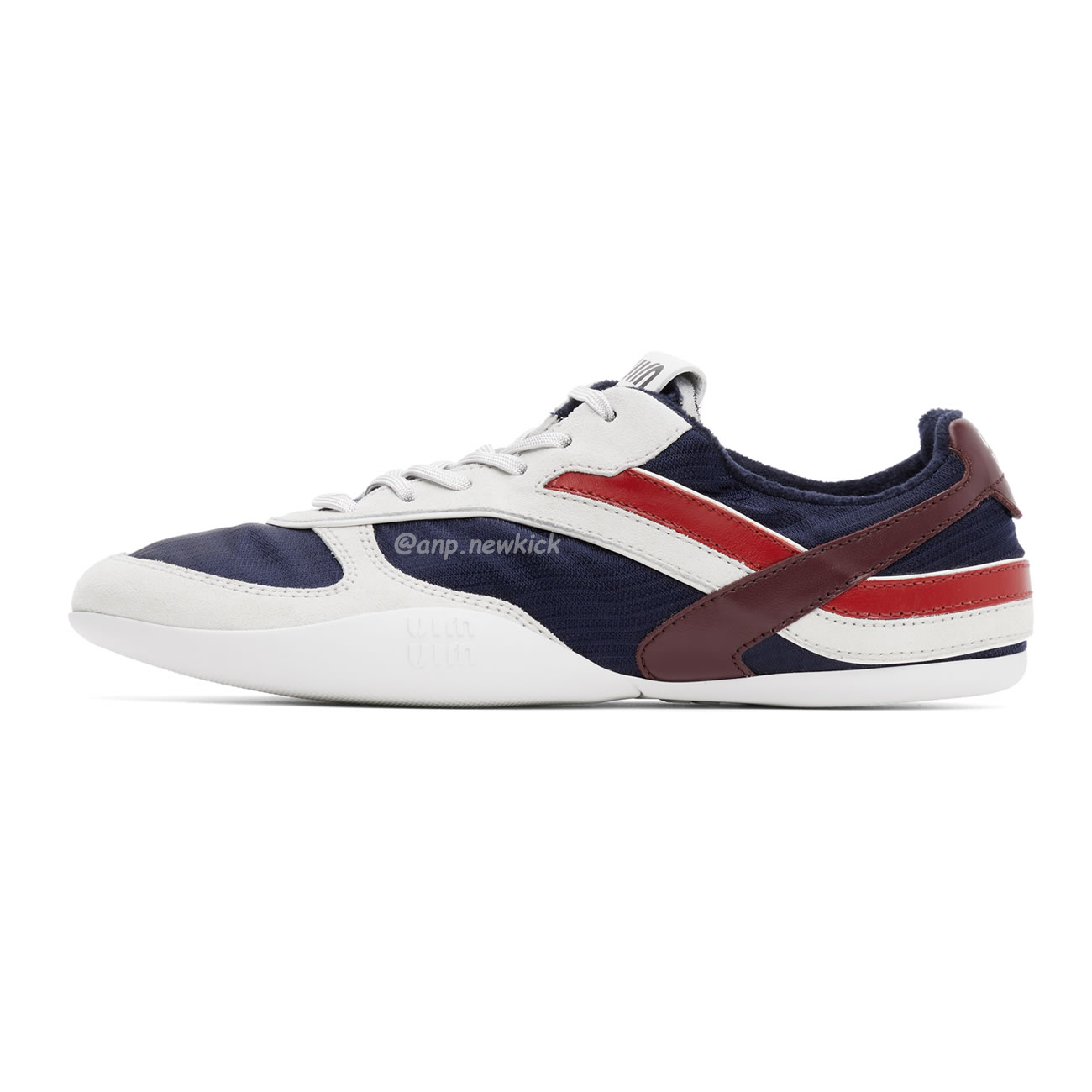 Miu Miu Baltic Blue amaranth Suede Sneakers