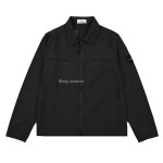 Stone Island Men's Black Light Soft Shell-r Jacket