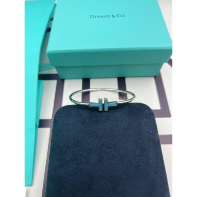 TIFFANY CO 18K WHITE GOLD BRACELET