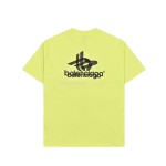 BALENCIAGA 23ss Tape printed overlapping T-shirt