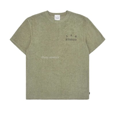 IAB Studio Towel T-Shirt Light Green