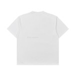 WELLDONE Letter Printing Black White T-Shirt