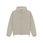 FEAR OF GOD ESSENTIALS FOG 23FW Zipper hooded cotton jacket brown black elephant white S-XL