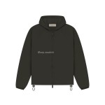 FEAR OF GOD ESSENTIALS FOG 23FW Zipper hooded cotton jacket brown black elephant white S-XL