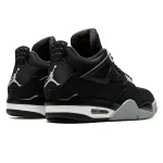 Air Jordan 4 "Black Canvas" Big Size DH7138 006