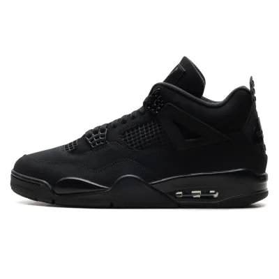 Air Jordan 4 Retro "Black Cat 2025" Big Size FV5029 010