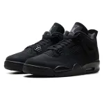 Air Jordan 4 Retro "Black Cat 2025" Big Size FV5029 010