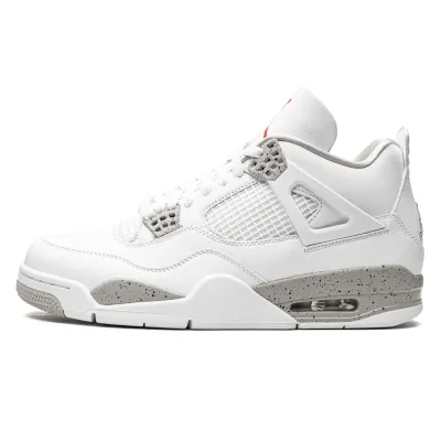 Air Jordan 4 Retro "White Oreo" Big Size CT8527 100
