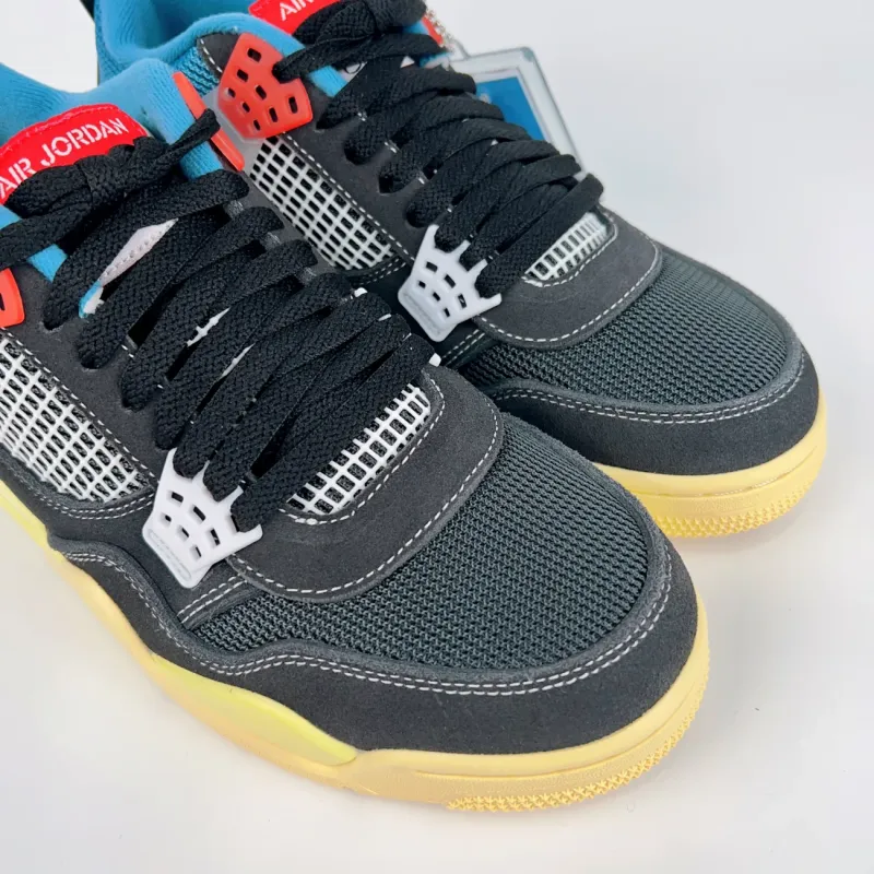 un黑 Union LA x Air Jordan 4 'Off Noir'