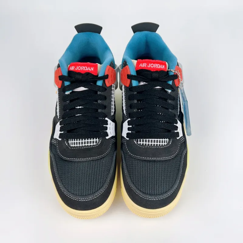 un黑 Union LA x Air Jordan 4 'Off Noir'