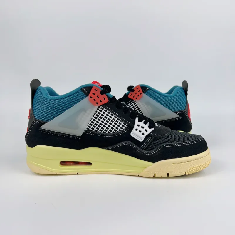 un黑 Union LA x Air Jordan 4 'Off Noir'