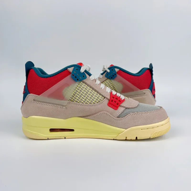un粉 Union LA x Air Jordan 4 Retro 'Guava Ice'