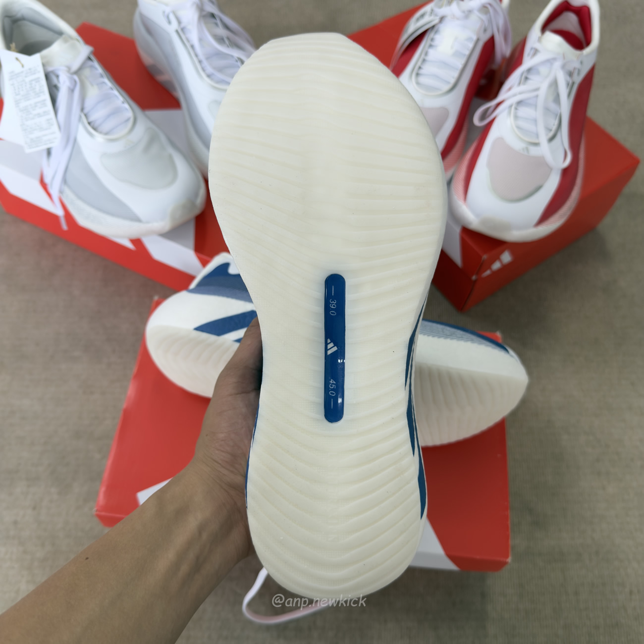 adidas Hyper Boost Edge White EQT Blue Aurora Onix Pure Ruby