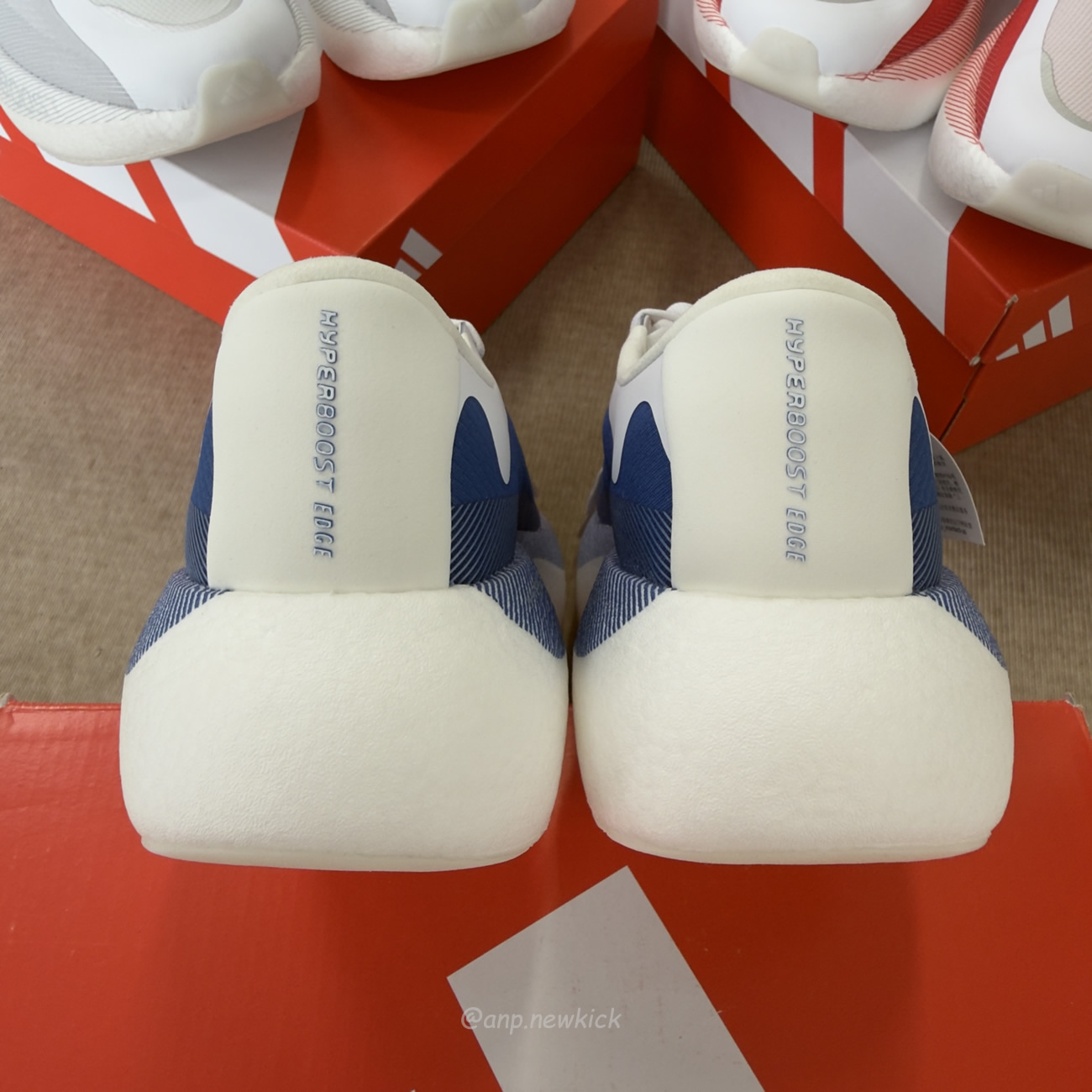 adidas Hyper Boost Edge White EQT Blue Aurora Onix Pure Ruby