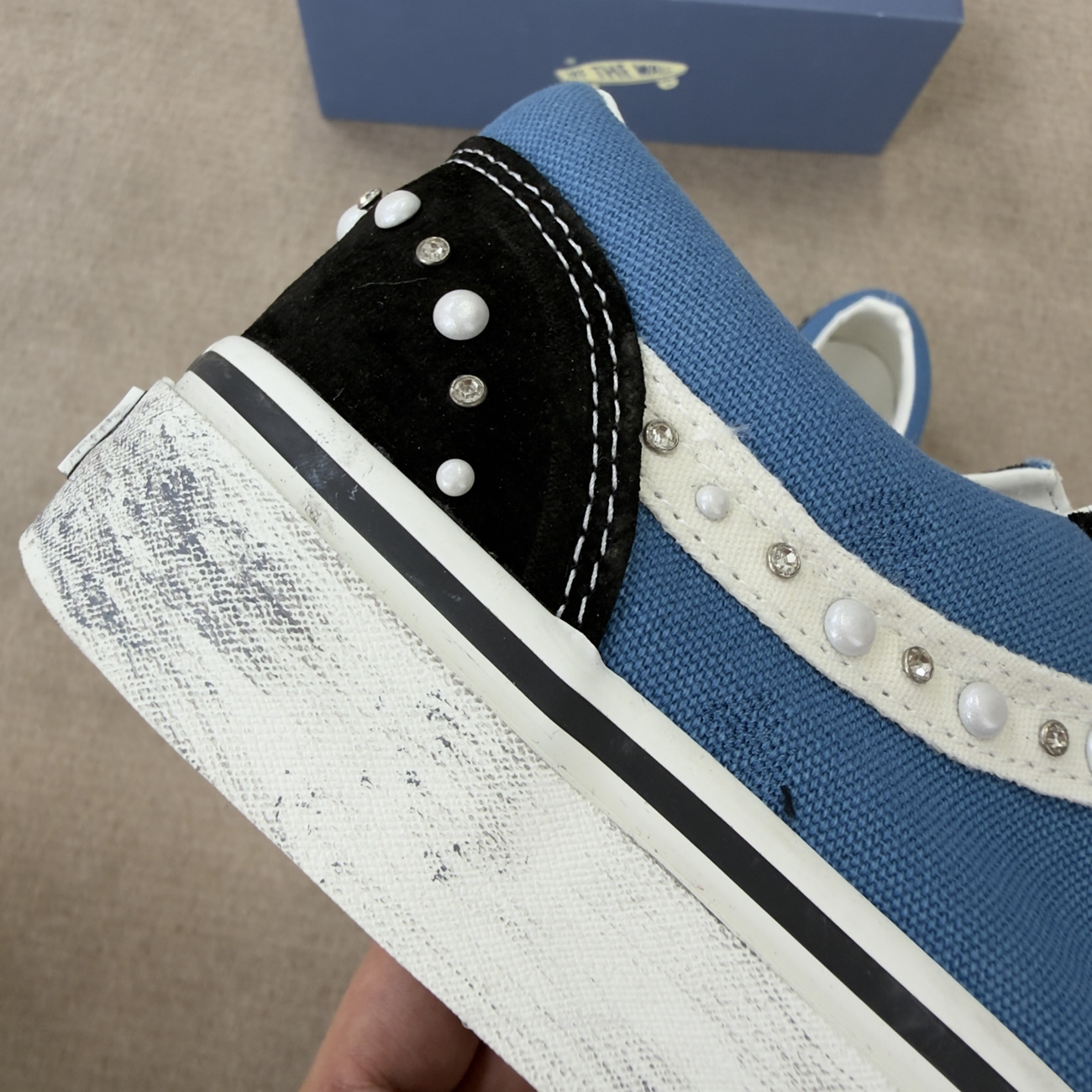 Vans Old Skool 36 Pearlised Studded Sneakers
