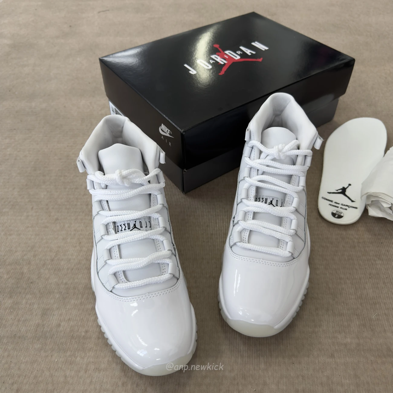 Air Jordan 11 Retro Comme des Garçons Homme Plus White IV7639-100