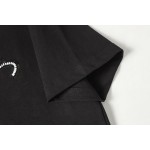 LOUIS VUITTON Decorative Logo Short Sleeve T-shirt Black 1AJCFI