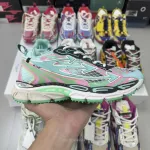 Off-White Be Right Back fishnet sneakers
