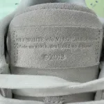 OFF-WHITE Out Of Office OOO Low Tops Vintage Suede Destressed White OMIA189F22LEA0120101
