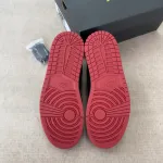 AIR JORDAN 1 LOW GYM BLACK RED 553558-606