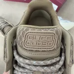 Gucci Cub3d Sneaker Light Grey White Brown Demetra 819709 FAEBE 2847
