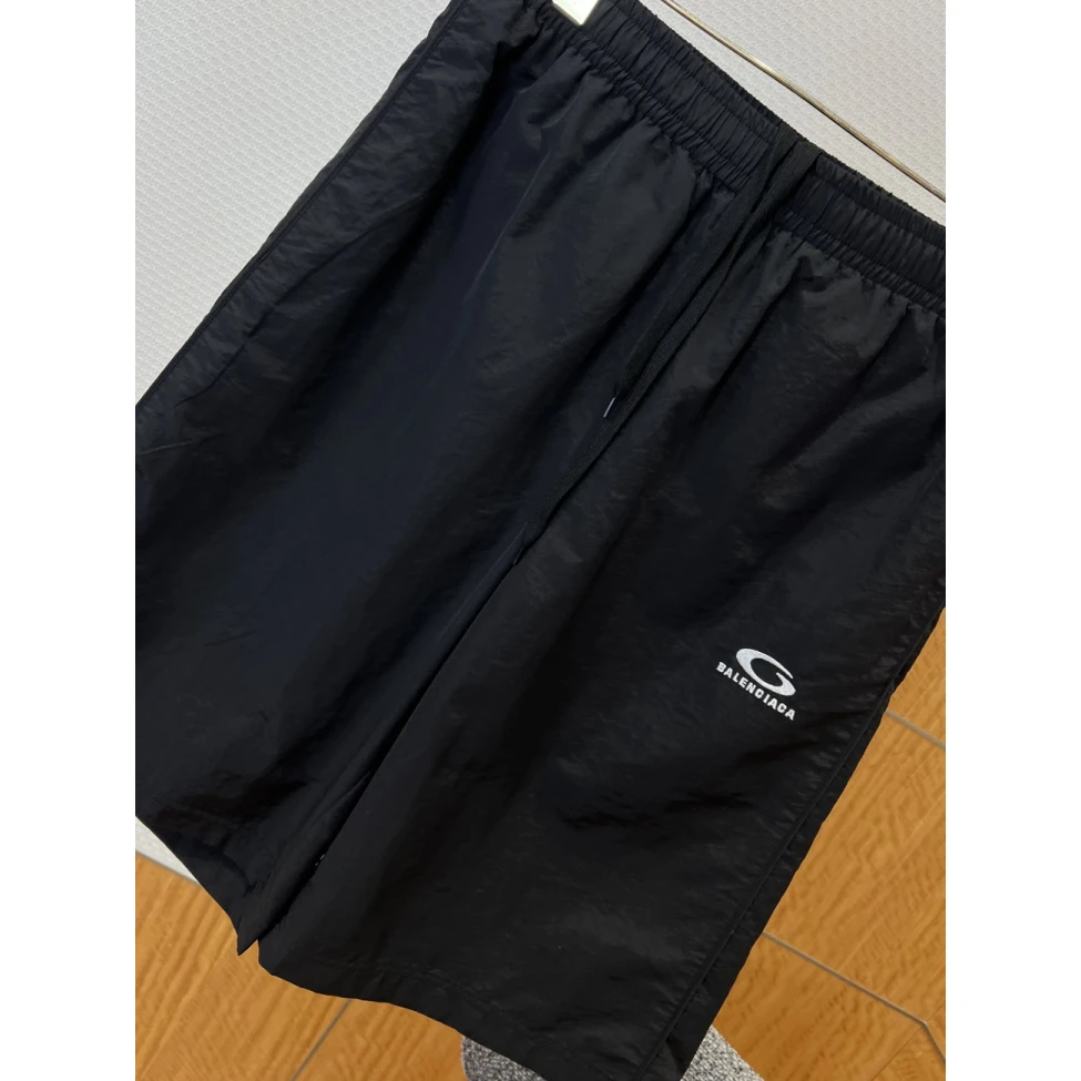 Balenciaga Black Loop Sports Icon TrackShorts