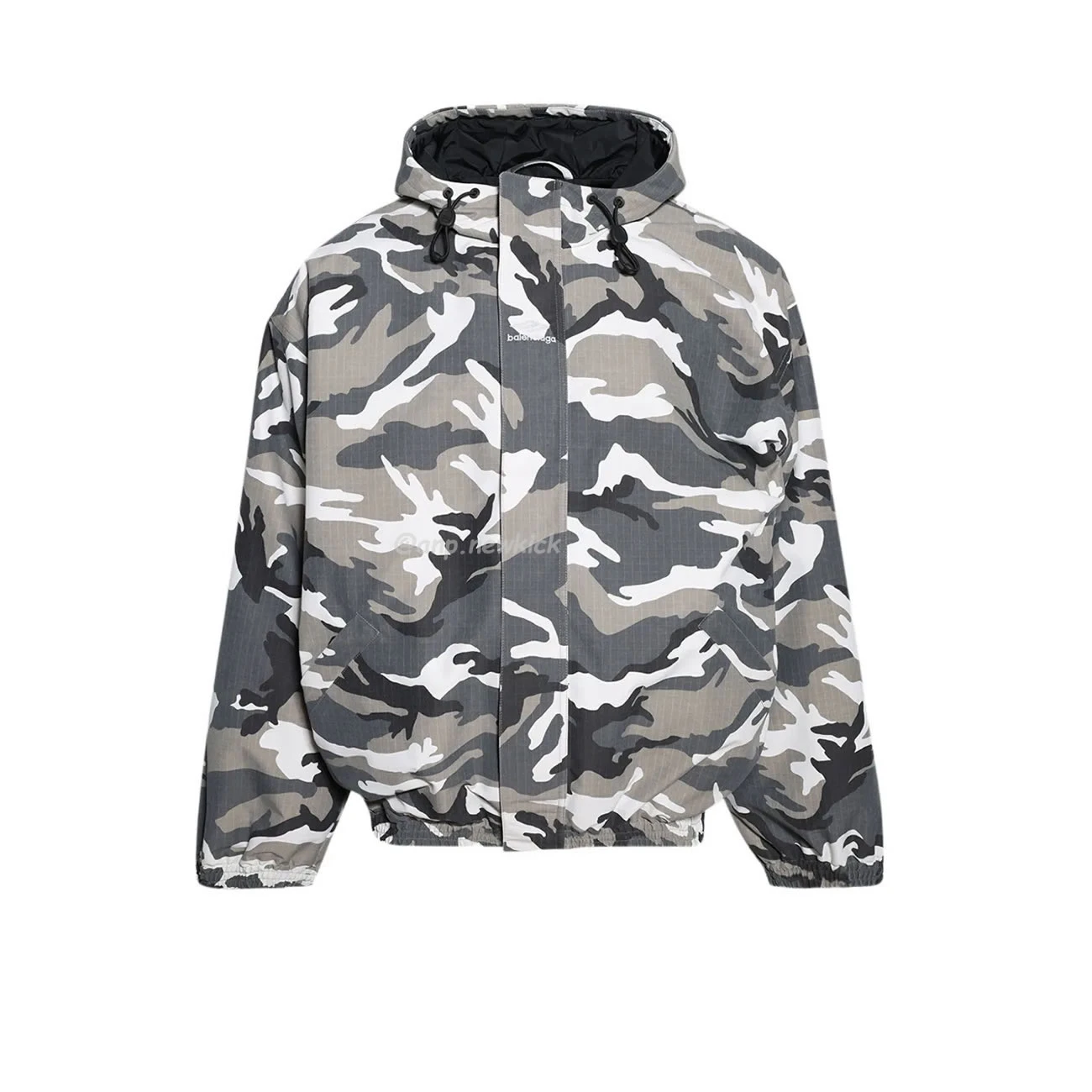 Balenciaga camouflage-print Ski Jacket Grey