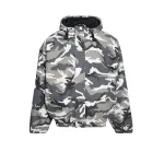 Balenciaga camouflage-print Ski Jacket Grey
