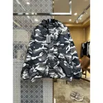 Balenciaga camouflage-print Ski Jacket Grey