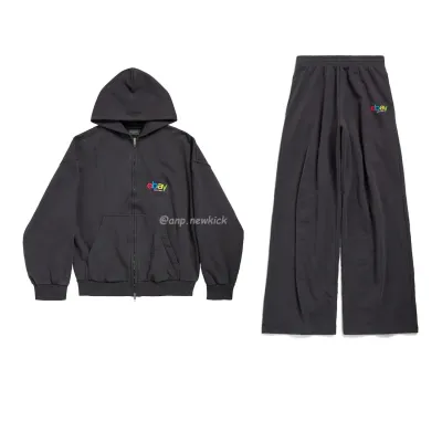 Balenciaga Ebay Baggy Sweatpants inGrey for Men