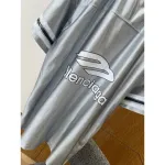 Balenciaga Logo V-neck T-shirt Grey Black Blue