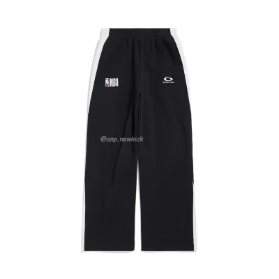 Balenciaga x NBA Collaboration Track Pants Black for Men