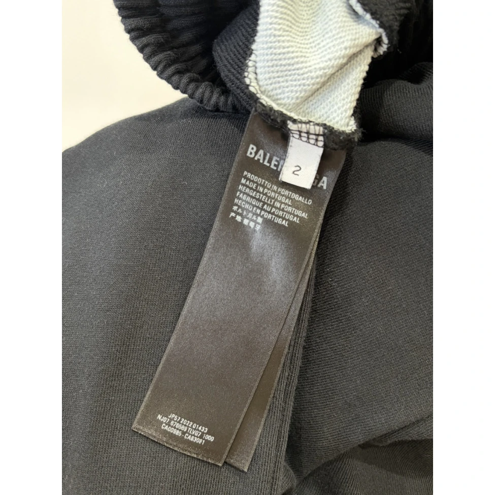 Balenciaga x NBA Collaboration Track Pants Black for Men