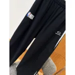 Balenciaga x NBA Collaboration Track Pants Black for Men