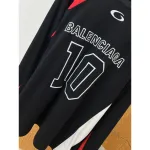 Balenciaga x NBA Oversized Long Sleeve T-Shirt Black Multicolor