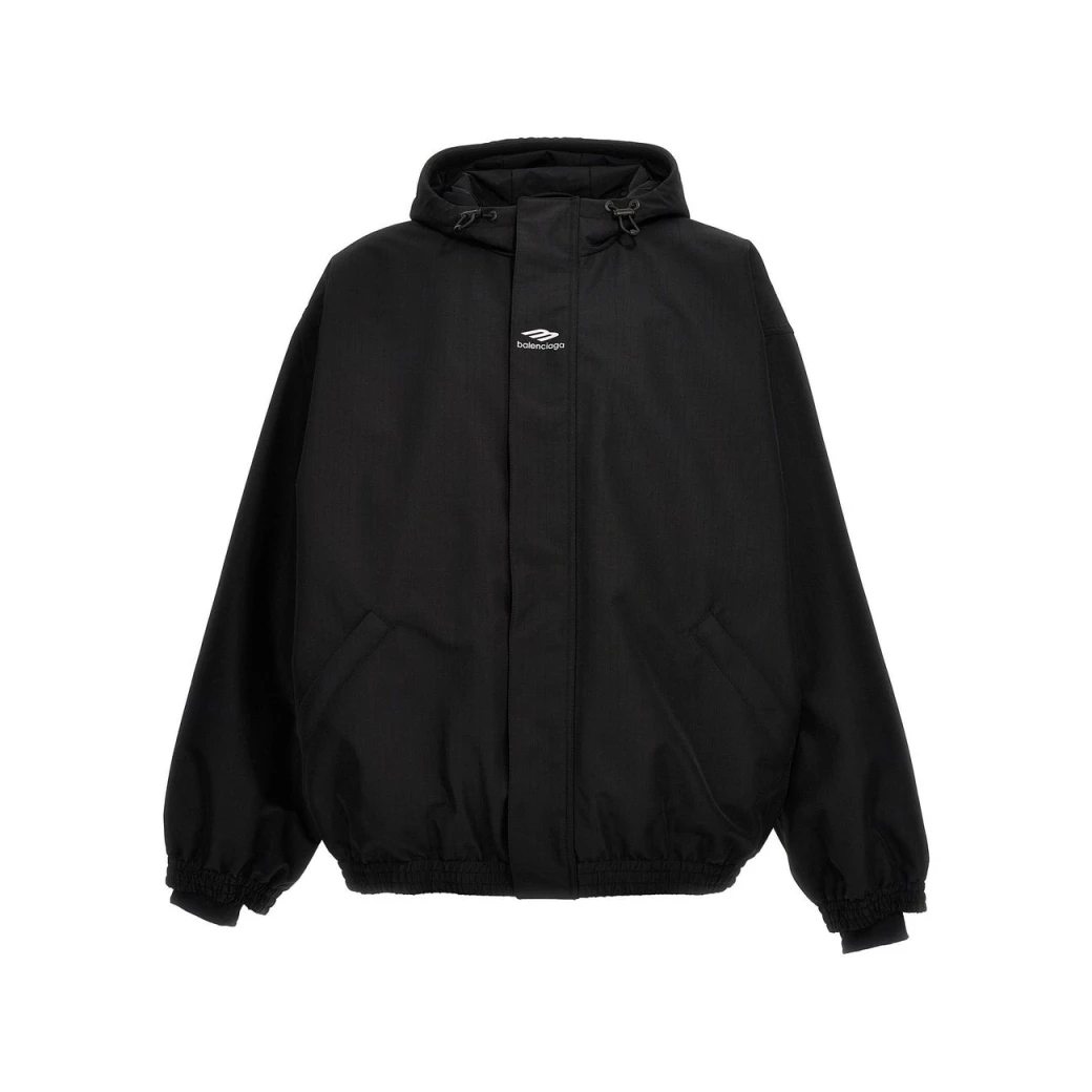 Balenciaga 'Skiwear' Parka in Black White for Men