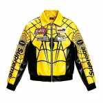 Supreme Vanson Leathers Spider-Man Jacket Multicolor SS26
