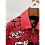 Supreme Vanson Leathers Spider-Man Jacket Multicolor SS26