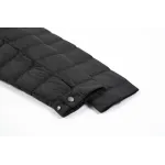 Moncler Lyco Short Logo Quilted Down Jacket - Black