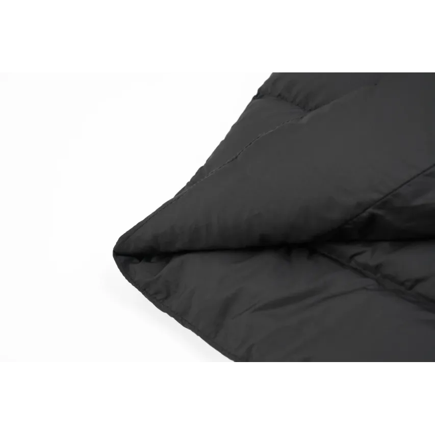 Moncler Lyco Short Logo Quilted Down Jacket - Black