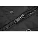 Moncler Lyco Short Logo Quilted Down Jacket - Black