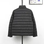 Moncler Lyco Short Logo Quilted Down Jacket - Black
